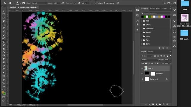 How to resize digital tie-dye patterns & textures in Photoshop: Watercolor Tie-Dye Photoshop Brushe смотреть онлайн