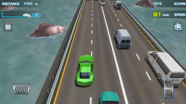 Turbo racing 3D: Nitro traffic car Android Gameplay смотреть онлайн