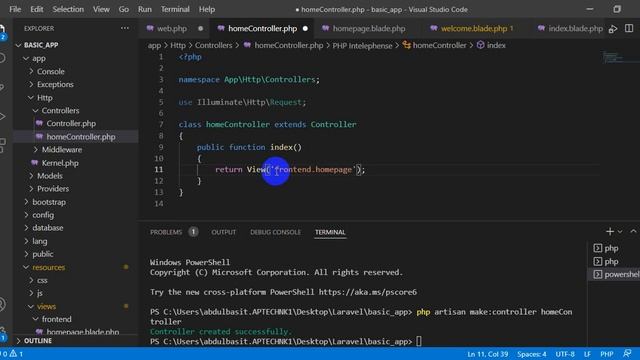 LECTURE # 3 HOW TO SEND DATA FROM CONTROLLER TO VIEW IN LARAVEL смотреть онлайн