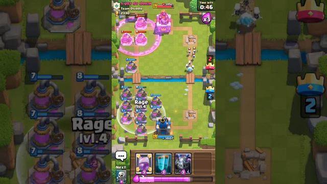 Clash Royale insane triple elixir mega Minion record смотреть онлайн
