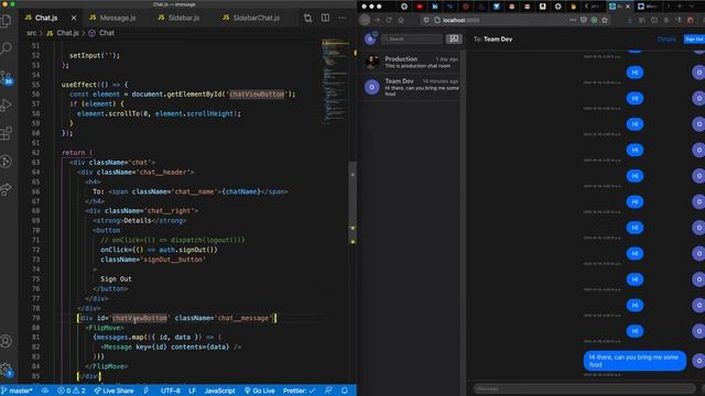 ScrollToBottom functionality смотреть онлайн