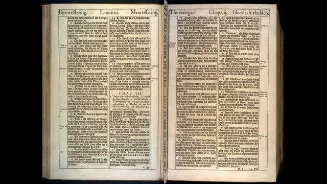 Leuiticus 5~7 | 1611 KJV | Day 33 смотреть онлайн