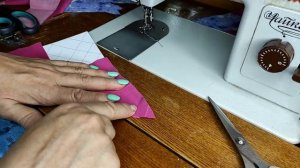 Блок "Звезда охотника" без заморочек   #лоскутныйблок #лоскут #блокзвезда #печворк #лоскутноешитье