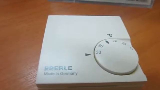 #155. ТеплоПлит. Какова точность точки переключения терморегулятора Eberle 6121. смотреть онлайн