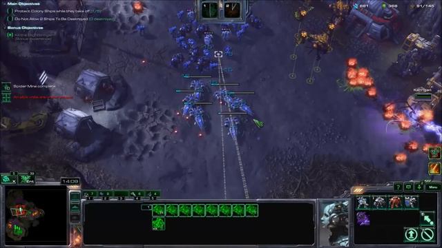 Starcraft II Co-Op Mutation #35 Cremation [Mine, all mine!] смотреть онлайн