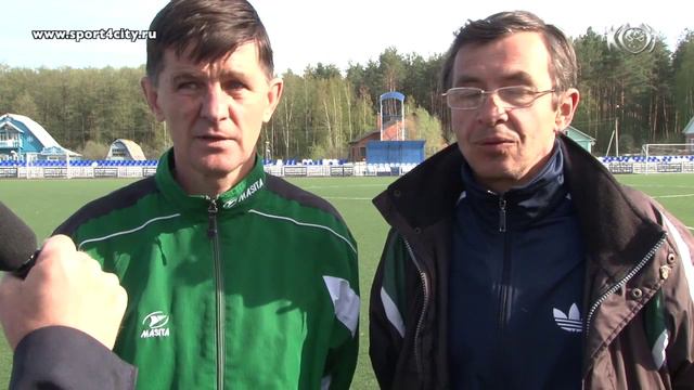 Мастер-Сатурн vs ДЮСШ Краснознаменск. Интервью. смотреть онлайн