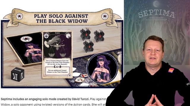 ~ Septima Board Game ~ Kickstarter Review ~ смотреть онлайн