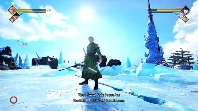 JUMP FORCE  - ZORO VS SANJI  GAMEPLAY