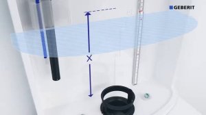 Geberit Сливной клапан type 240, двойной смыв, кнопка хром глянцевый