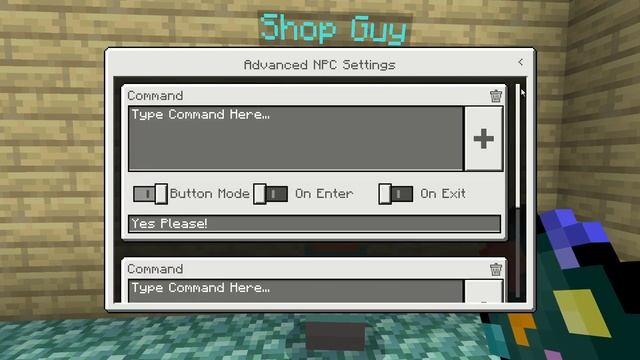 How to make a Minecraft NPC Shop. (Not Java or Education) смотреть онлайн