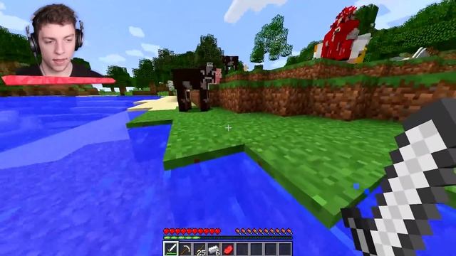 MINECRAFT But CRAFTING = Spawn RANDOM Mob! смотреть онлайн