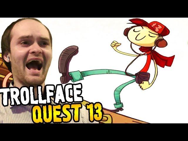 TrollFace Quest 13 Прохождение ► ЧТО ТАКОЕ НЕ ВЕЗЕТ ◄ ВЗРЫВ МОЗГА