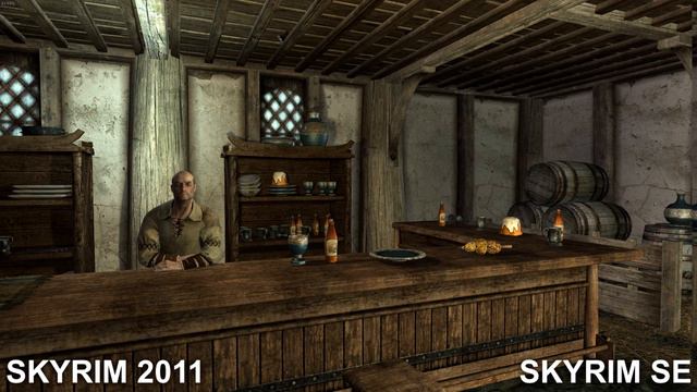Skyrim 2011 VS Skyrim Special Edition (Graphics Comparison)