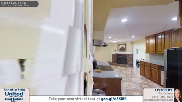 9301 Leon Drive Dallas, TX - 6 Bed 3 Bath on 4 acres смотреть онлайн