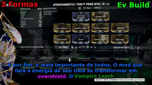 {Warframe} Build Trinity Prime [3 Formas] смотреть онлайн