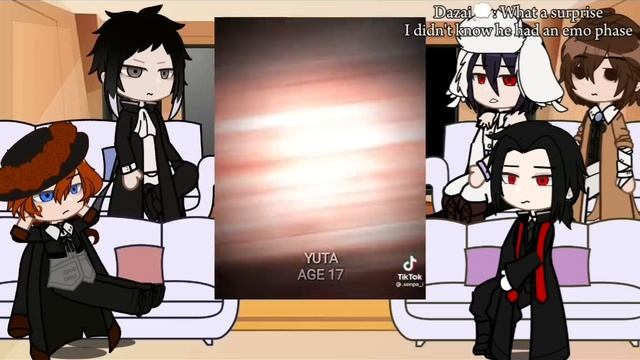 BSD react to atsushi as yuuta okkotsu [BSD X JJK] NO REPOST!! смотреть онлайн