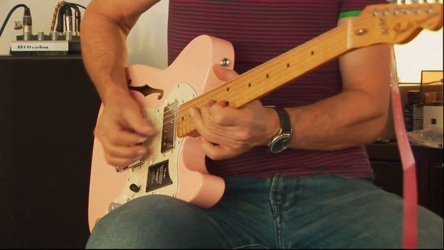 NEW Fender Vintera 70 Telecaster Thinline -shell pink - limited ed. смотреть онлайн