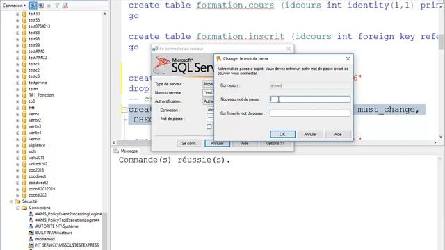 Comment gérer la sécurité sur SQL Server- #27 смотреть онлайн