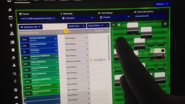 Football Manager Touch 2016 - Tactics screen drag and drop issue. смотреть онлайн
