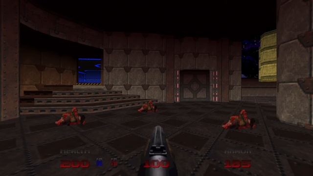 Doom 64 (100%) Walkthrough (Map02: The Terraformer) смотреть онлайн