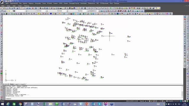SURVEY | Carlson SurvCE и Survey Поле-Рисунок (Field To Finish)