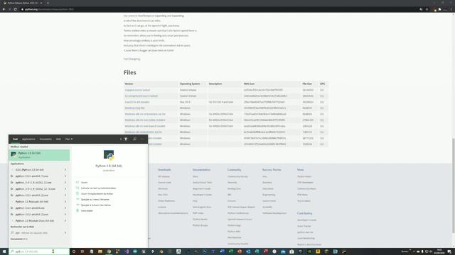 Comment installer Python 3.8.5 sous Windows. смотреть онлайн