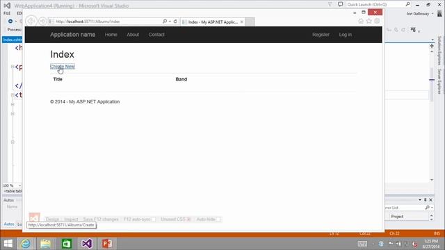 Building Responsive UI Bootstrap-Bootstrap-Visual Studio and ASP.NET Integration- [Part -4] смотреть онлайн