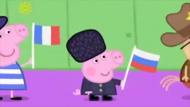 Джордж делает свой вклад во благо матушки России смотреть онлайн