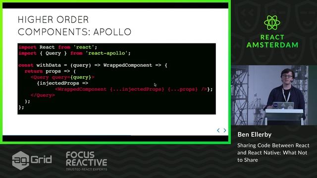 Sharing Code Between React and React Native: What Not to Share - Ben Ellerby смотреть онлайн