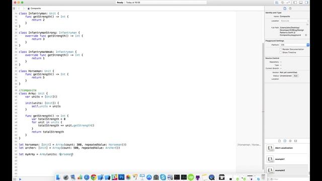 Composite - Design patterns in Swift 2 смотреть онлайн