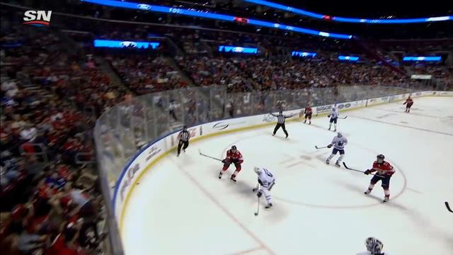 Panthers’ Bjugstad scores ugly one against Frederik Andersen смотреть онлайн