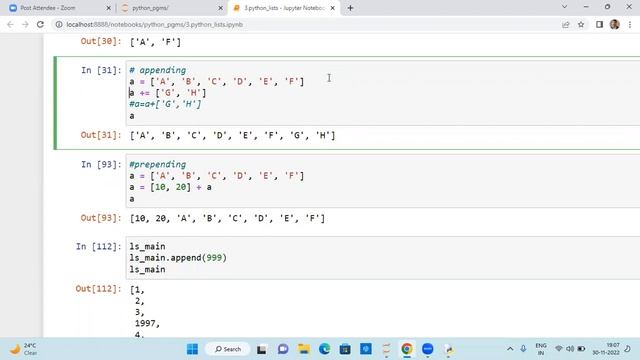5. List in python - 2022-11-30 смотреть онлайн