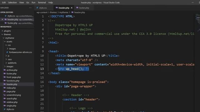 15. How to use Wphead and Wpfooter function | Complete WordPress Theme & Plugin Development | 2023 смотреть онлайн