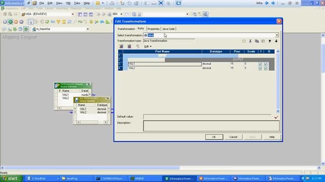 Informatica : Importing Jar File In Java Tranformation смотреть онлайн