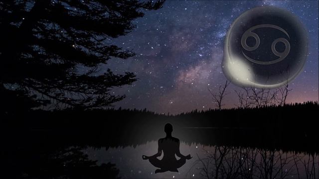 NEW MOON meditation (guided) ♋ cancer energy meditation for cleanse & healing смотреть онлайн