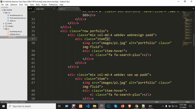 BootStrap Portfolio Filter using MixitUp JS Plugin смотреть онлайн
