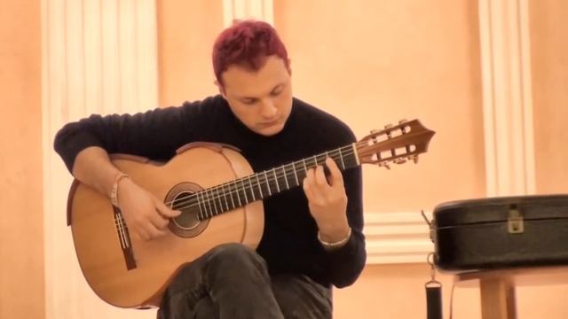 Preludio Montes.  Flavio Sala - Guitar. Master Class Ekaterinburg.