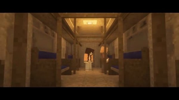 Поезд Призрак - Minecraft Фильм (2024)