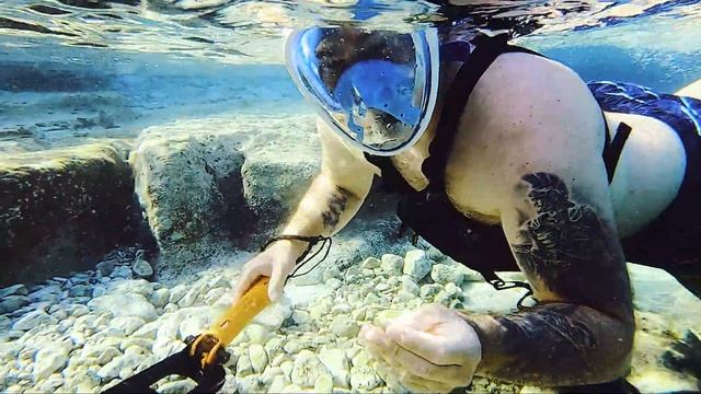 Meine erste Unterwasser Schatzsuche mit dem Quest SCUBA TECTOR PRO Metalldetektor смотреть онлайн