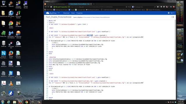 How to Fix Disable protective mode in adobe flash with a script the easy way смотреть онлайн