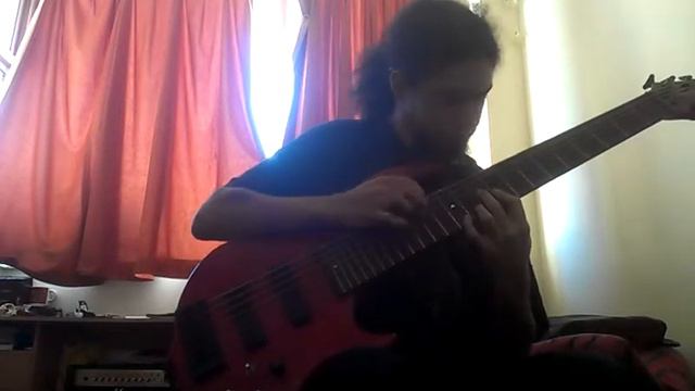 Salvador Maguire 7 string bass solo смотреть онлайн