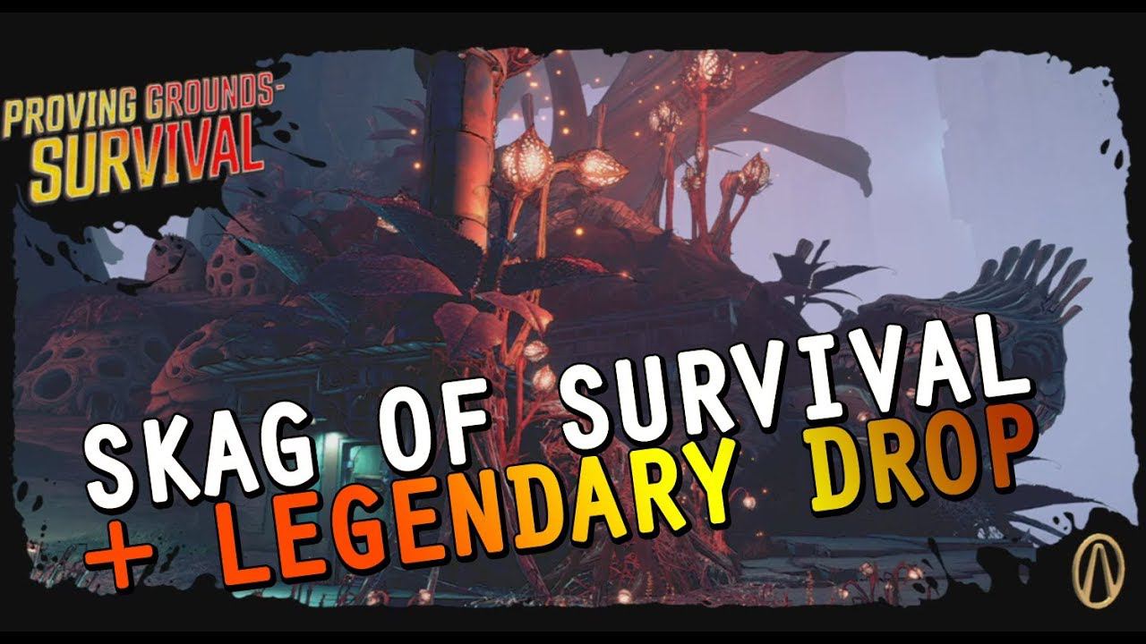 Skag of Survival Boss Fight - Proving Grounds Mayhem 3 Solo - Borderlands 3 смотреть онлайн