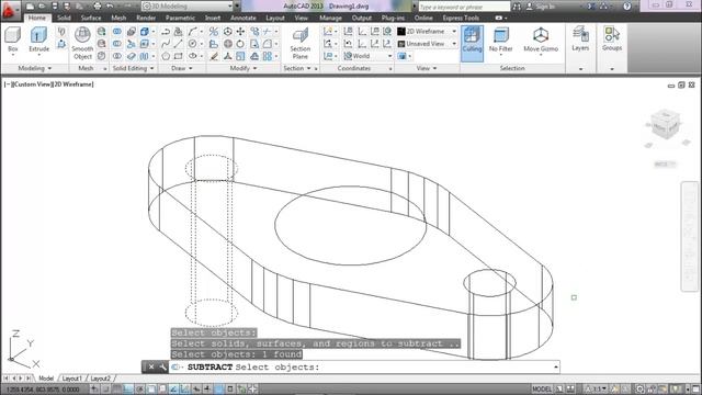 TUTORIAL AUTOCAD 3D SMK MESIN смотреть онлайн