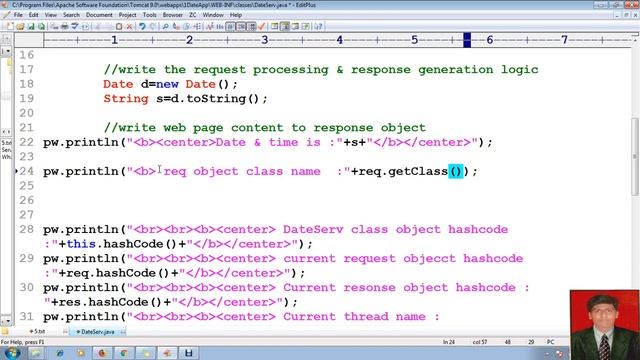 15 How objects are created for ServletRequest, ServletResponse interfaces in servlet? advance java смотреть онлайн