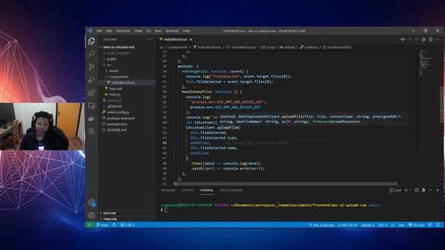 Upload Files to AWS S3 with Vue - Ismael Ash смотреть онлайн
