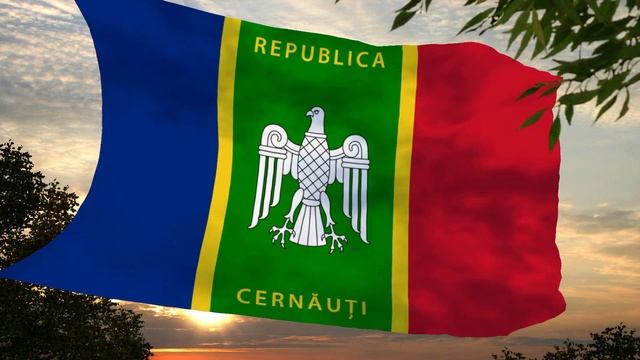 Флаг и гимн Черновицкой Народной Республики Flag and anthem of the Chernivtsi People's Republic смотреть онлайн