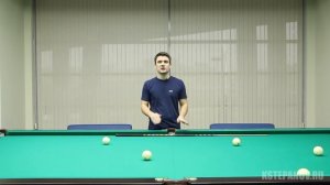 Уроки русского бильярда - техника удара и как правильно бить? Константин Степанов