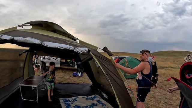 Чуть не сдуло ветром и не смыло ливнем, что это было | Александровский Грабен в 4к смотреть онлайн