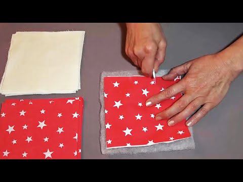 4 ИДЕИ из остатков ткани - польза и украшение дома, два в одном! Шитьё, из ткани , рукоделие смотреть онлайн