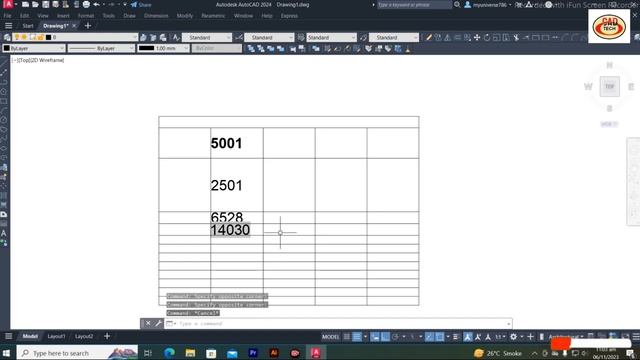 How to insert formula in AutoCAD 2024 |AutoCAD main table main formula kaisy lgain смотреть онлайн